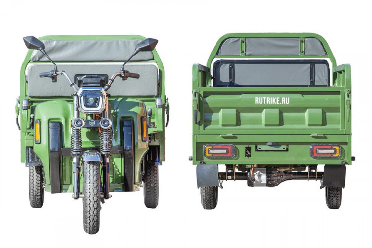Грузовой электрический трицикл Rutrike Маяк 1500 в Барнауле