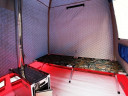 Мобильная баня-палатка МОРЖ c 2-мя окнами (Черный) в Барнауле