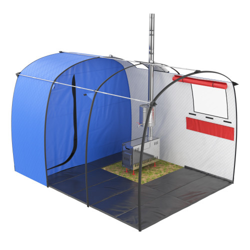 Пол для зимней-палатки-мобильной бани МОРЖ MAX в Барнауле