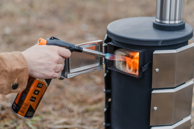 Мультитопливная походная печь Hyggelig LONGHEAT длительного горения в Барнауле