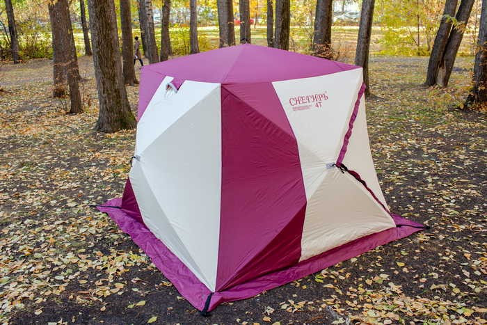 Зимняя палатка для рыбалки Куб Снегирь 4T в Барнауле