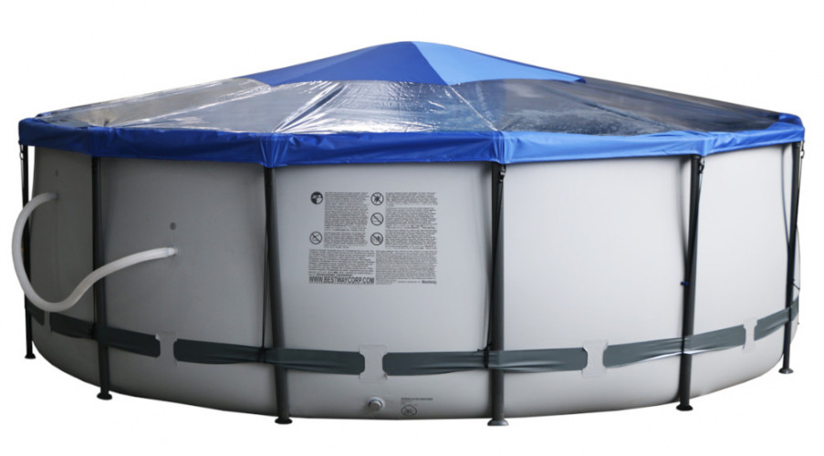 Тент для бассейна Intex/Bestway с надувной подушкой "Фиеста" в Барнауле