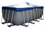 Тент для прямоугольного бассейна Intex/Bestway с надувной подушкой "Фиеста" в Барнауле
