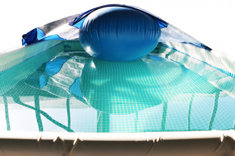 Тент для прямоугольного бассейна Intex/Bestway с надувной подушкой "Фиеста" в Барнауле