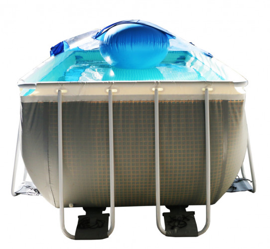 Тент для прямоугольного бассейна Intex/Bestway с надувной подушкой "Фиеста" в Барнауле