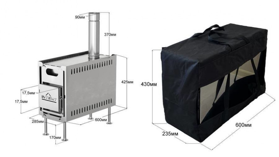 Печь банная INTENT в Барнауле
