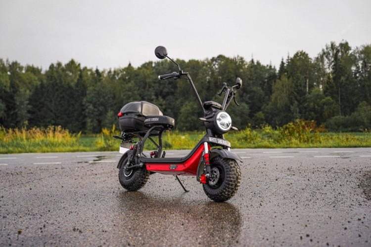 Электроскутер WHITE SIBERIA MINI R 2.0 1200W в Барнауле