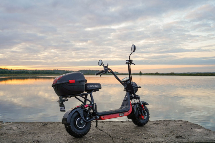 Электроскутер WHITE SIBERIA MINI R 2.0 1200W в Барнауле