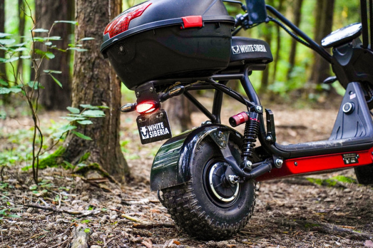 Электроскутер WHITE SIBERIA MINI R 2.0 1200W в Барнауле
