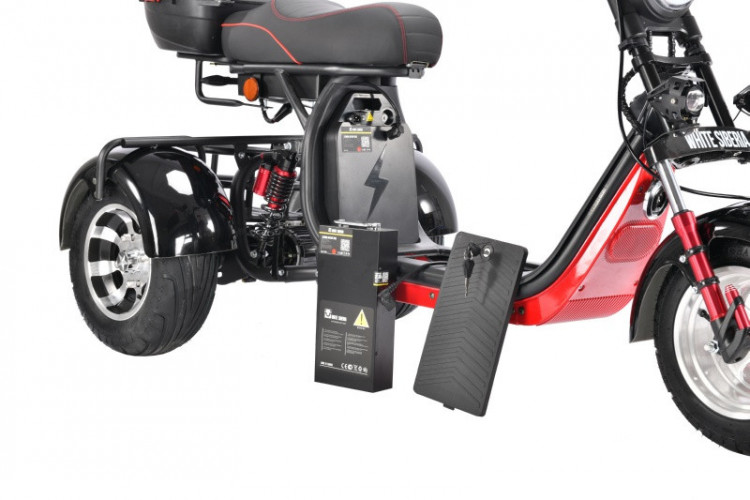 Электроскутер White Siberia PRO TRIKE 3000W в Барнауле