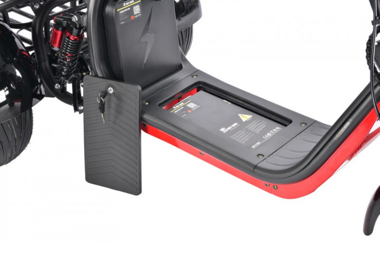 Электроскутер White Siberia PRO TRIKE 3000W в Барнауле