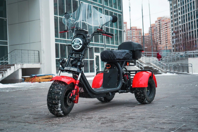 Электроскутер White Siberia PRO TRIKE 3000W в Барнауле
