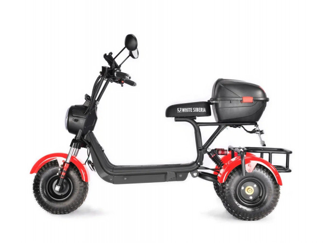 Электроскутер White Siberia TRIKE MINI 1500W в Барнауле