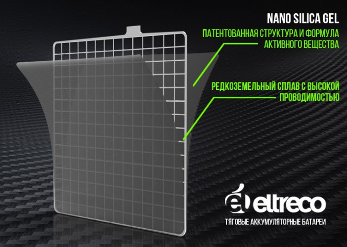 Тяговый аккумулятор Eltreco TNE6-10 (6V10A/H C20) в Барнауле