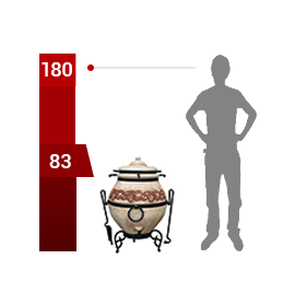 Тандыр Легенды с эффектом кракле в Барнауле