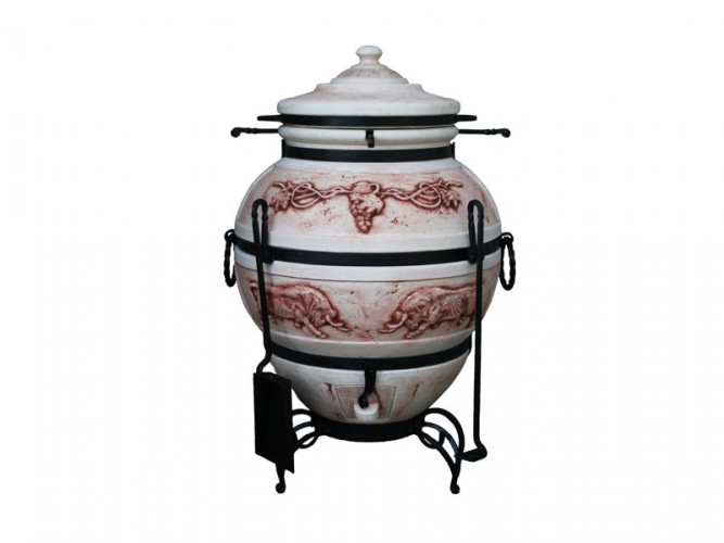 Тандыр Легенды Премиум с эффектом кракле в Барнауле