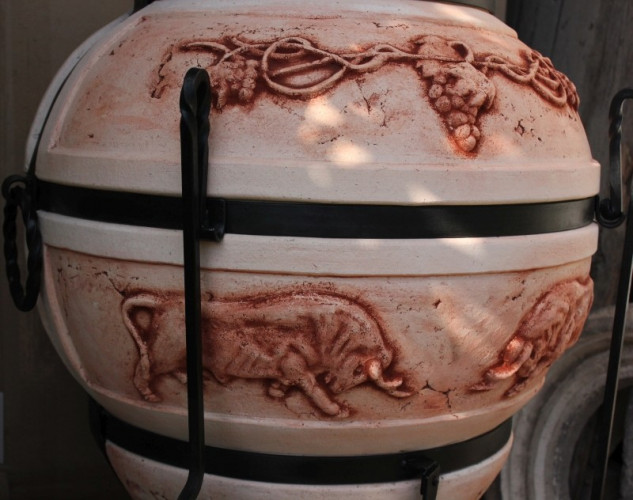 Тандыр Легенды Премиум с эффектом кракле в Барнауле