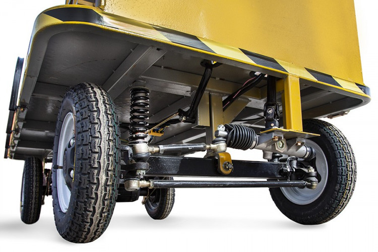 Платформенная тележка электрическая RuTrike ПЕРОН в Барнауле