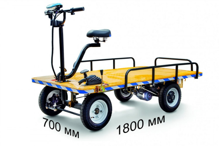 Грузовая электрическая тележка RuTrike СКЛАД 1800 в Барнауле