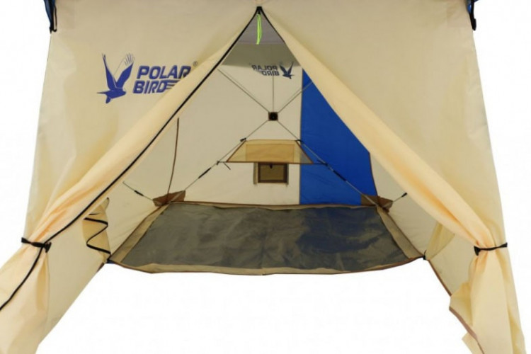 Шатер-тент Polar Bird 4SK Long + Тент-навес в Барнауле