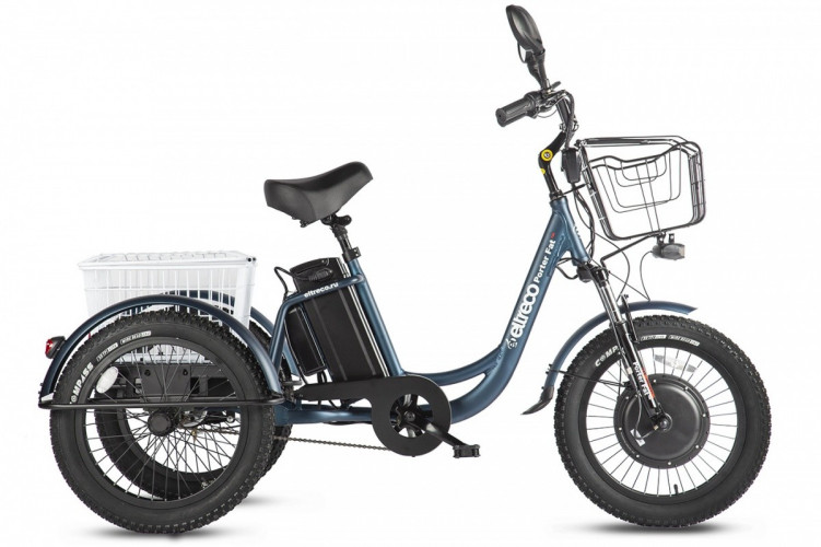 Трицикл Eltreco Porter Fat 500 серебро в Барнауле