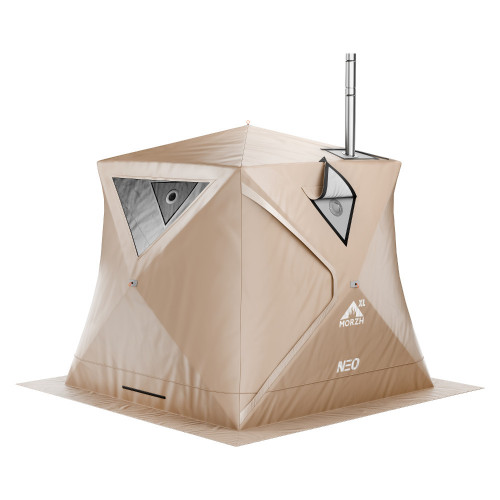 Мобильная баня-палатка МОРЖ КУБ XL NEO в Барнауле