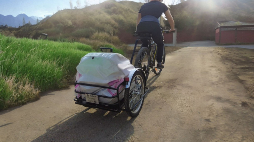 Велоприцеп Кузовок 2.0 в Барнауле