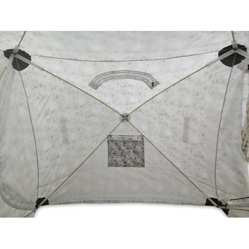 Палатка для рыбалки Медведь КУБ-4 Лонг утепленная в Барнауле