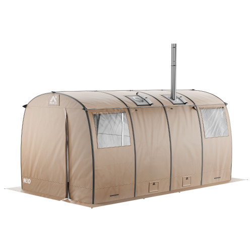 Мобильная баня-палатка МОРЖ MAX XL NEO в Барнауле