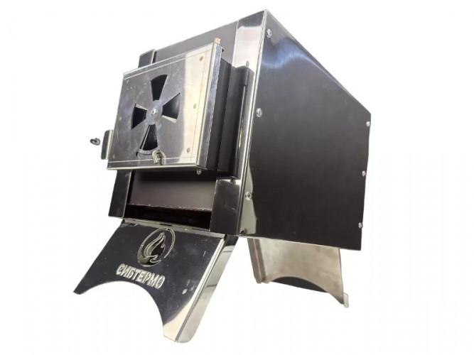 Печь дровяная Сибирка средняя из нержавейки  в Барнауле