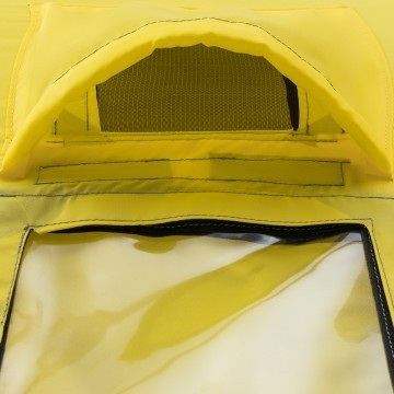 Палатка для рыбалки Helios Куб 1,5х1,5 желто/серый в Барнауле