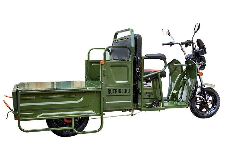 Грузовой электрический трицикл RuTrike Вояж П Трансформер в Барнауле
