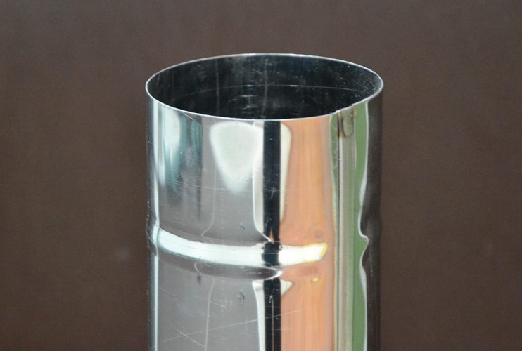 Сегмент трубы дымохода 90 мм. в Барнауле