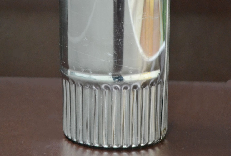 Сегмент трубы дымохода 90 мм. в Барнауле