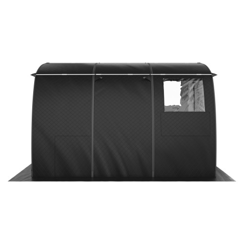 Мобильная баня-палатка МОРЖ Max (Черный) в Барнауле