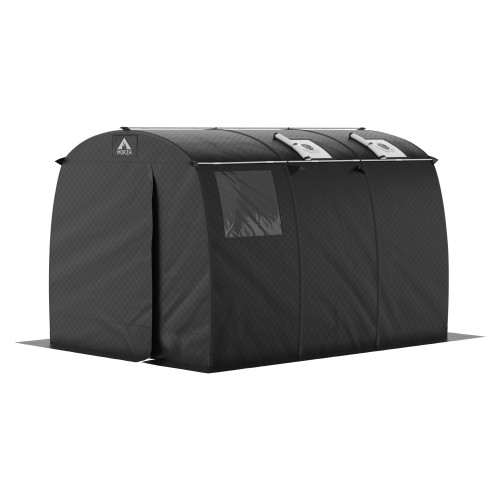 Мобильная баня-палатка МОРЖ Max (Черный) в Барнауле