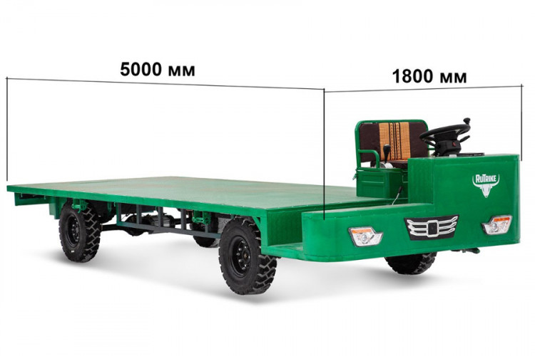 Грузовая электрическая тележка Rutrike БАЗА в Барнауле