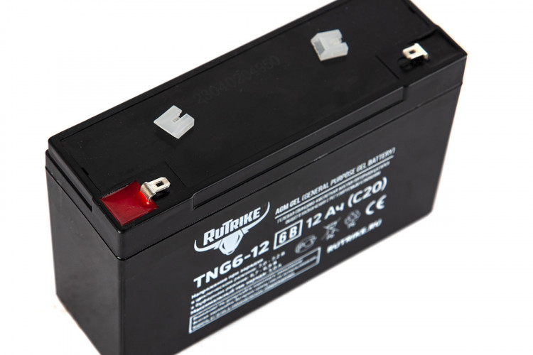 Тяговый гелевый аккумулятор RuTrike TNG 6-12 (6V12A/H C20) в Барнауле