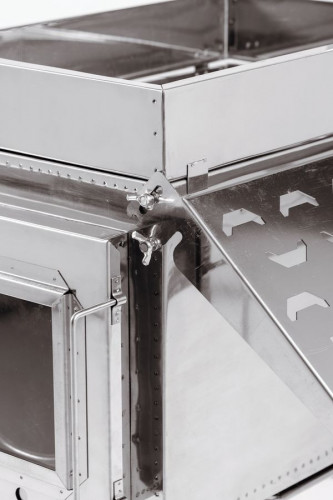 Печь-камин Инвент ПРО Большая в Барнауле