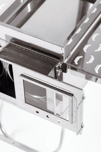 Печь-камин Инвент ПРО Средняя в Барнауле