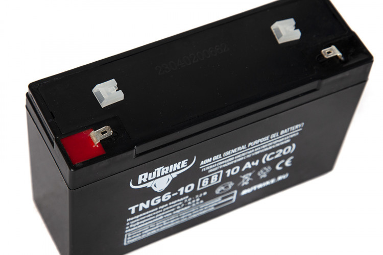 Тяговый гелевый аккумулятор RuTrike TNG 6-10 (6V10A/H C20) в Барнауле