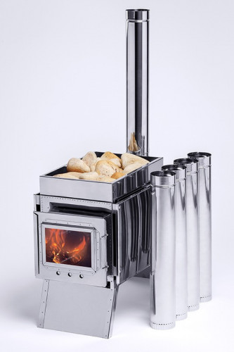 Печь-камин Инвент малая в Барнауле