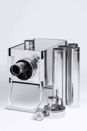 Печь Инвент экономка средняя с регулирующимися экранами в сумке в Барнауле