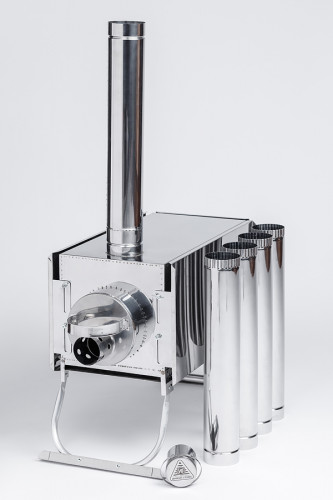 Печь Инвент экономка средняя с регулирующимися экранами в сумке в Барнауле