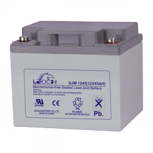 Аккумулятор Leoch DJM1245 AMG (12 В, 45 Ач) в Барнауле