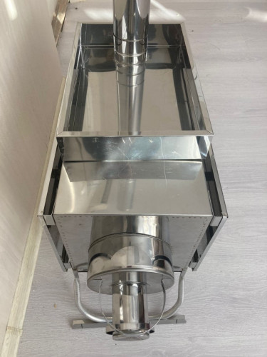 Печь Инвент Экономка средняя со стац. экранами в сумке в Барнауле