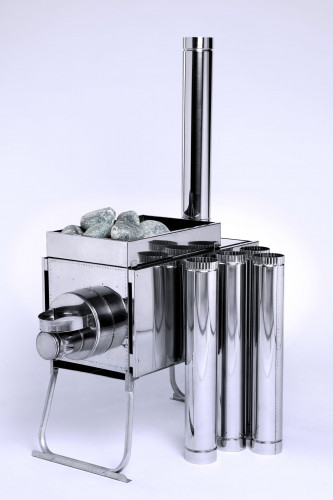 Печь Инвент Экономка средняя со стац. экранами в сумке в Барнауле