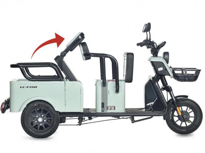 Пассажирский электротрицикл Wanshida LC-F150 в Барнауле