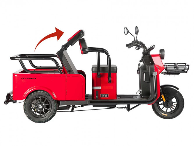 Пассажирский электротрицикл Wanshida LC-F200 в Барнауле