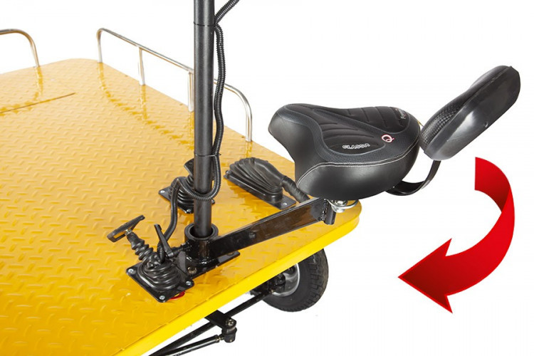 Грузовая электрическая тележка RuTrike СКЛАД 1500 NEW в Барнауле